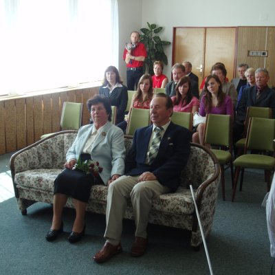 Fotografie 6 z galerie Zlatá svatba - manželé Růžena a Václav Dudovi ze Zlivic