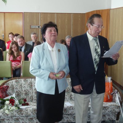 Fotografie 15 z galerie Zlatá svatba - manželé Růžena a Václav Dudovi ze Zlivic