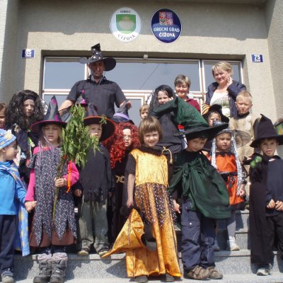 Fotografie 2 z galerie Čarodejnický den v ZŠ Čížová