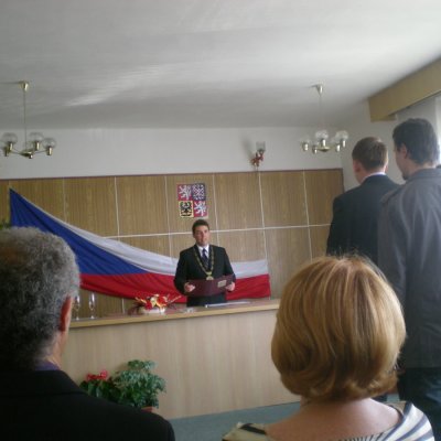 Fotografie 5 z galerie V Čížové se po 60 letech opět oddávalo - svatba Jeřábkovi