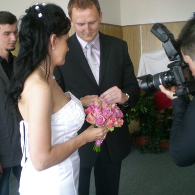 Fotografie 8 z galerie V Čížové se po 60 letech opět oddávalo - svatba Jeřábkovi