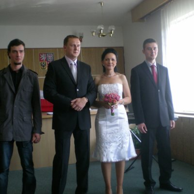 Fotografie 12 z galerie V Čížové se po 60 letech opět oddávalo - svatba Jeřábkovi