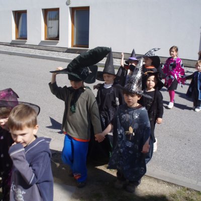 Fotografie 4 z galerie Čarodějnický den MŠ Čížová