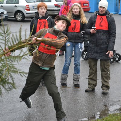 Fotografie 7 z galerie Hod vánočním stromkem