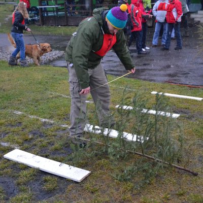 Fotografie 9 z galerie Hod vánočním stromkem