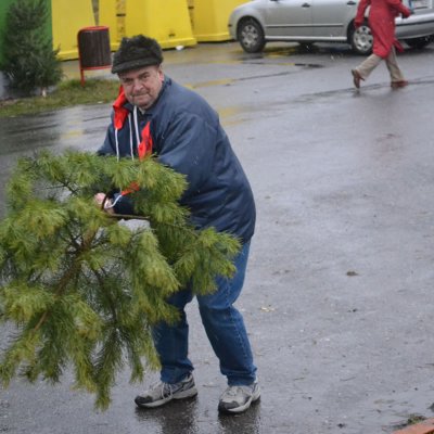 Fotografie 11 z galerie Hod vánočním stromkem