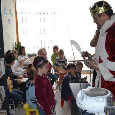 Fotografie 11 z galerie Pasování na čtenáře v Obecní knihovně v Čížové