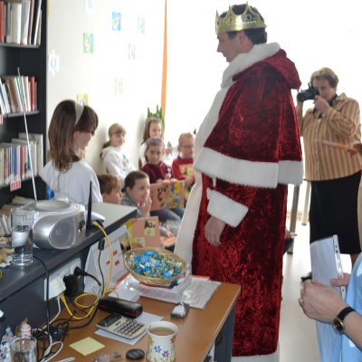 Fotografie 12 z galerie Pasování na čtenáře v Obecní knihovně v Čížové