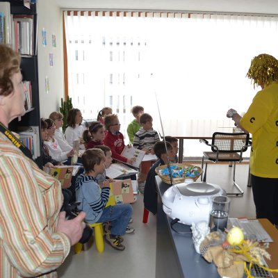 Fotografie 17 z galerie Pasování na čtenáře v Obecní knihovně v Čížové