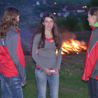 Fotografie 19 z galerie Položení věnců, lampionový průvod, vatra