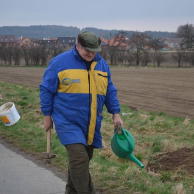Fotografie 5 z galerie Sázení aleje na Císadlovice