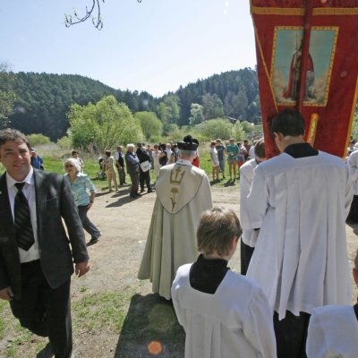 Fotografie 2 z galerie Svěcení kaple a sochy Panny Marie Lurdské - Borečnice