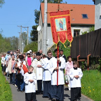 Fotografie 11 z galerie Svěcení kaple a sochy Panny Marie Lurdské - Borečnice