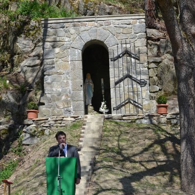 Fotografie 17 z galerie Svěcení kaple a sochy Panny Marie Lurdské - Borečnice