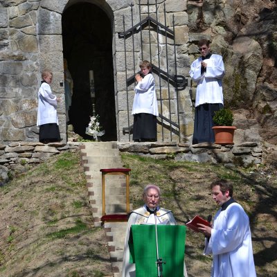 Fotografie 23 z galerie Svěcení kaple a sochy Panny Marie Lurdské - Borečnice