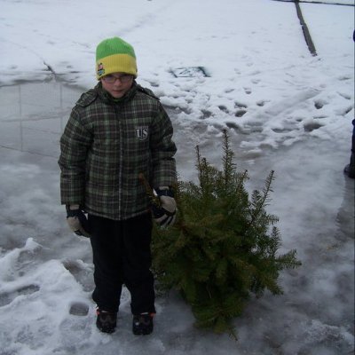 Fotografie 2 z galerie Hod vánočním stromkem