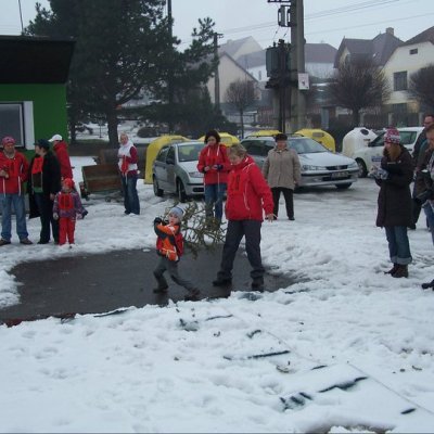 Fotografie 12 z galerie Hod vánočním stromkem