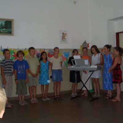 Fotografie 2 z galerie Rozloučení se žáky 5. ročníku ZŠ a s předškoláky z MŠ Čížová