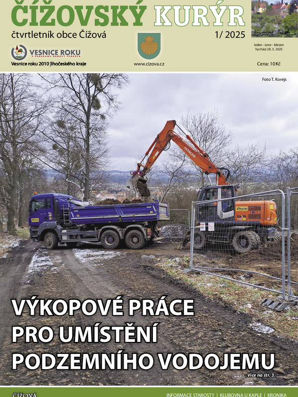 Čížovský kurýr 1/2025