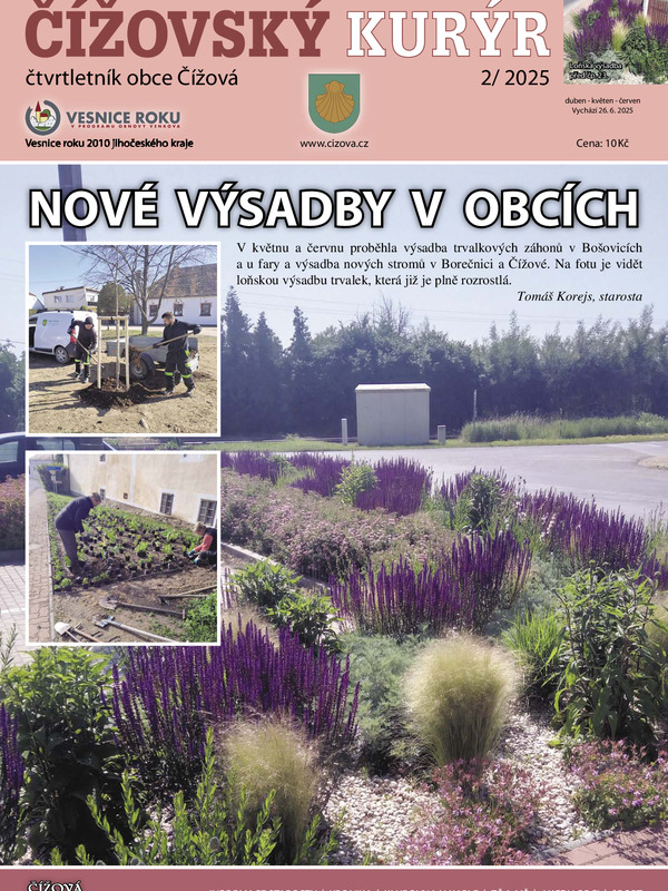Čížovský kurýr 2/2025