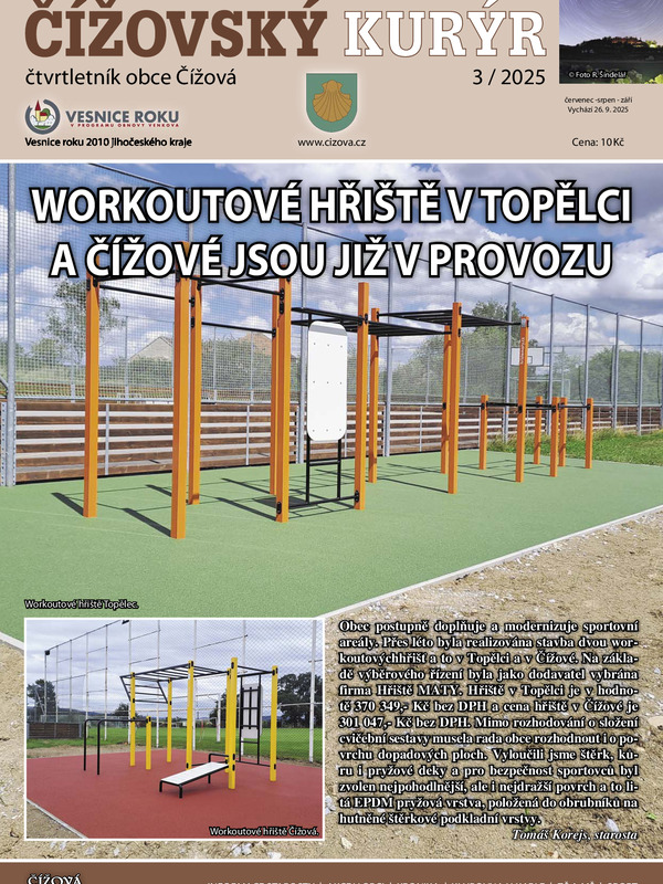 Čížovský kurýr 3/2025