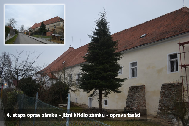 4. etapa – jižní křídlo zámku