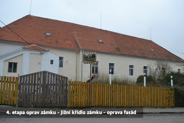 4. etapa – jižní křídlo zámku