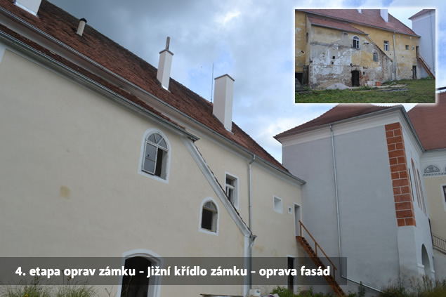4. etapa – jižní křídlo zámku