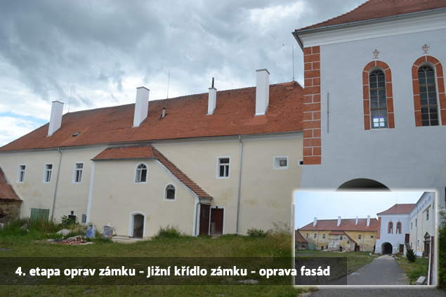 4. etapa – jižní křídlo zámku