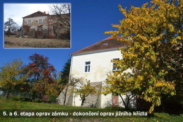 5. a 6. etapa – dokončení jižního křídla