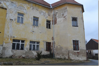 Zámek Čížová před rekonstrukcí